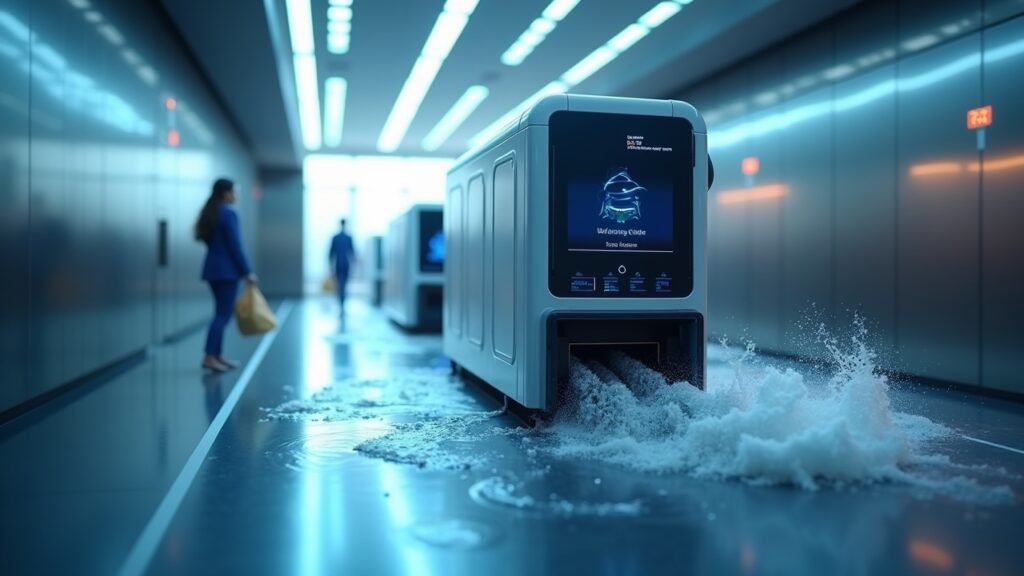 Running cleaning cycle