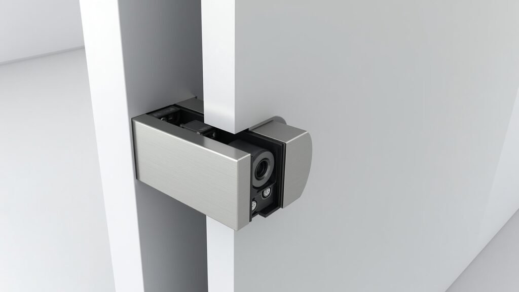 Silent functioning hinge