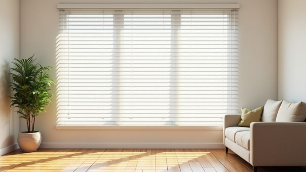 Clean spotless blinds