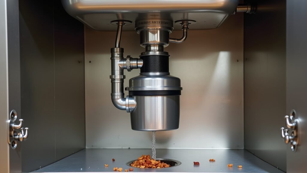 Working garbage disposal