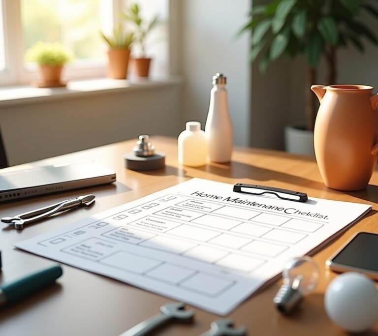 Home maintenance checklist