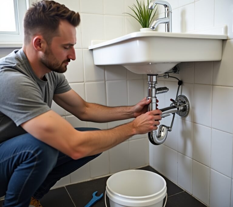 Slow-draining sink