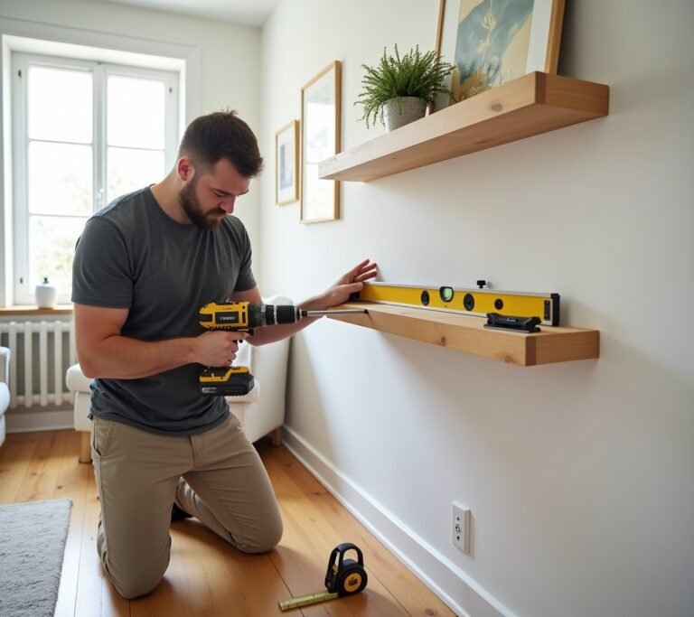 Measuring for shelf placement