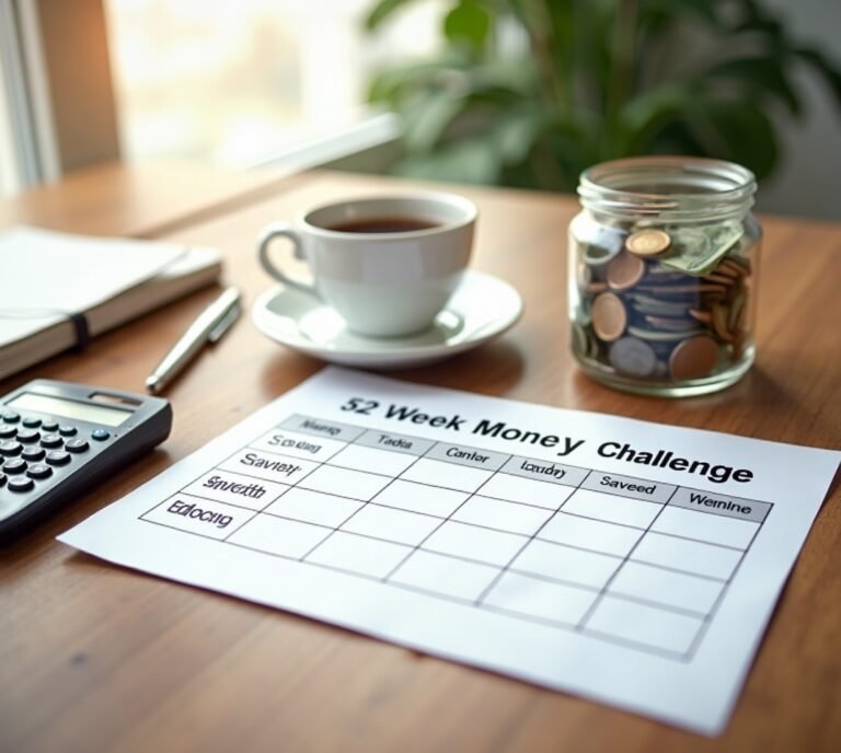 52-week savings chart