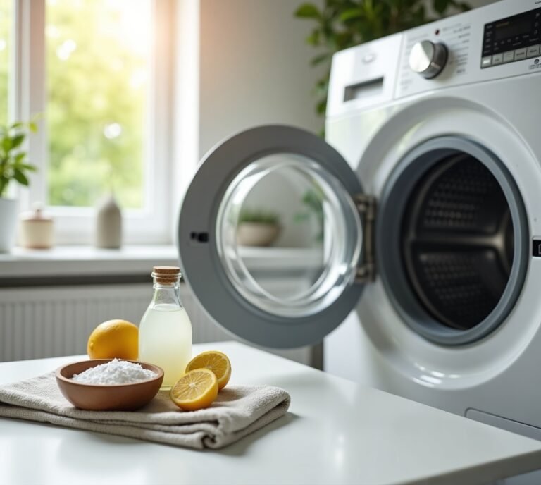 Washing machine ready to clean